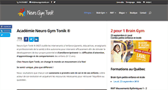 Desktop Screenshot of neurogymtonik.com